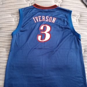 🏀The ANSWER RBK Allen Iverson Jersey, Boys XL